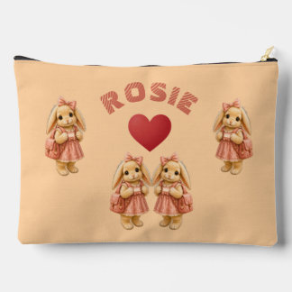 Bunny school girl accessory pouch