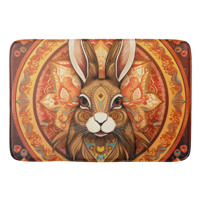 Bunny SCV 46 Brown Bath Mat (Front)