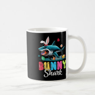 Bunny Shark Easter Hunting Chocolate Eggs Lover Ki Coffee Mug