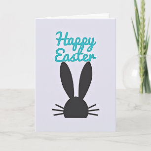Bunny Silhouette Happy Day Card