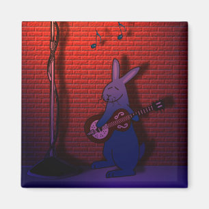 BUNNY SINGS THE BLUES MAGNET