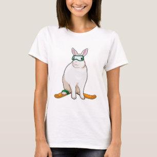 Bunny Skier Ski T-Shirt