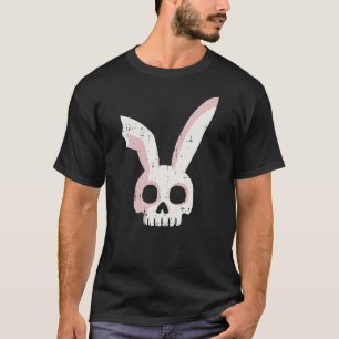 Bunny Skull Easter Funny Rabbit Spring Men Women K T-Shirt