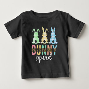 Bunny Squad Easter Egg Hunt Cute Bunny Baby T-Shirt
