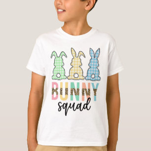 Bunny Squad Easter Egg Hunt Cute Bunny T-Shirt