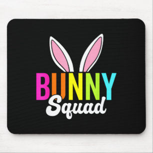Bunny squad matching easter rabbit ears easter p t mouse mat