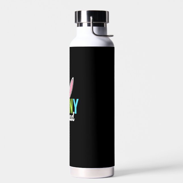 Bunny squad, matching easter rabbit ears, Easter p Water Bottle (Left)