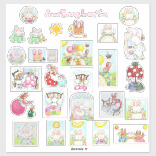 Bunny Stickers!