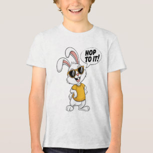 Bunny Style: Hop to It Tri-Blend Shirt