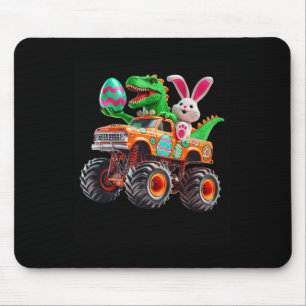 Bunny T-rex Easter Monster Truck Dino Funny Boys K Mouse Mat