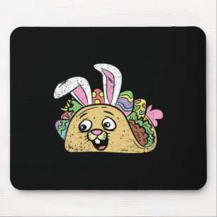 Bunny Taco Easter Funny Mexican Food Egg Hunting S Mouse Mat