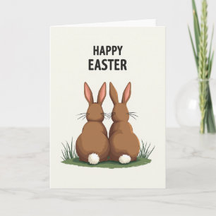 Bunny Tail Easter Card