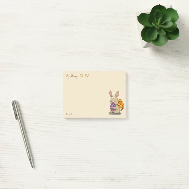 Bunny Task Pad Post-it Notes (Office)