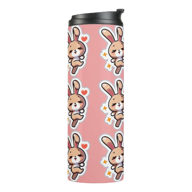Bunny Thermal Tumbler (Rotated Left)