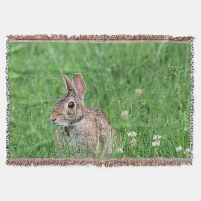Bunny Throw Blanket (Front)
