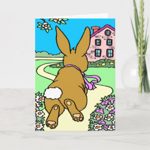 Bunny Trail Easter Card