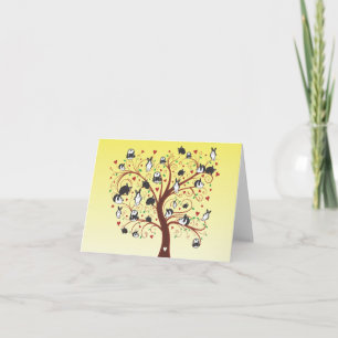 BUNNY TREE CARD