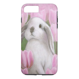 Bunny & Tulips iPhone 8 Plus/7 Plus Case