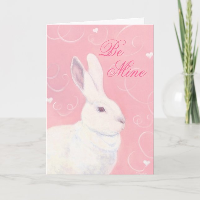 Bunny Valentine Card (Front)