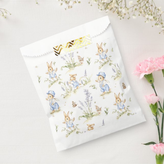 Bunny Vintage Rabbit Favour Bags (Sealed)