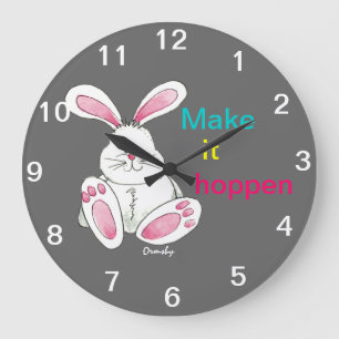 Bunny Wall Clock