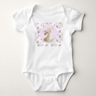 Bunny with Butterfly Bodysuit