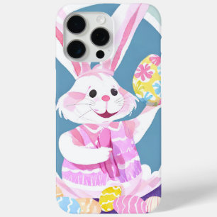 bunny with easter eggs iPhone 15 pro max case