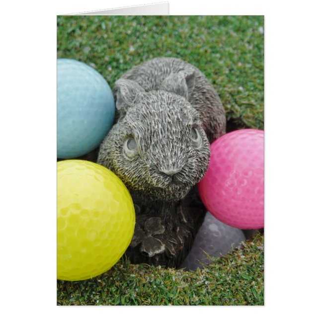 Bunny with pink blue yellow egg (Front)