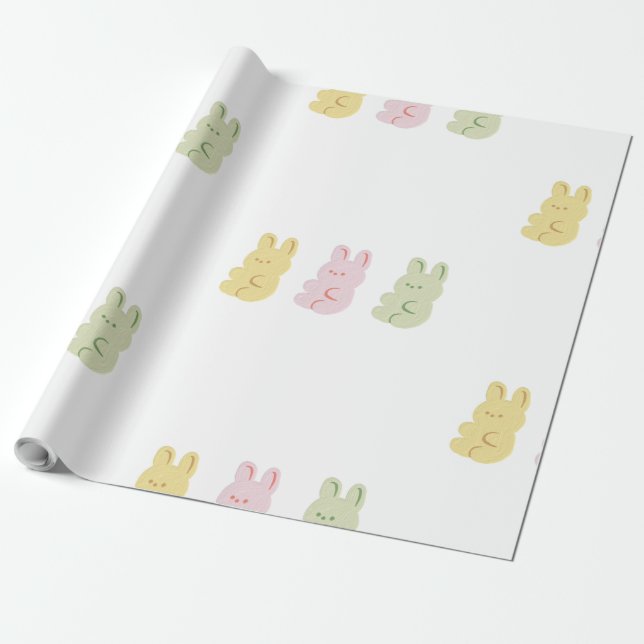 bunny wrapping paper (Unrolled)