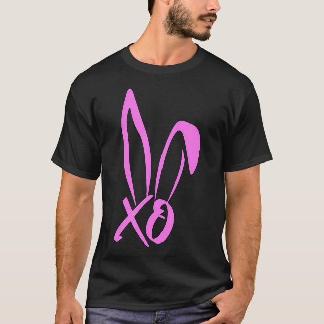 Bunny Xo Bunny Girl Bunnies Funny T-Shirt (Front)
