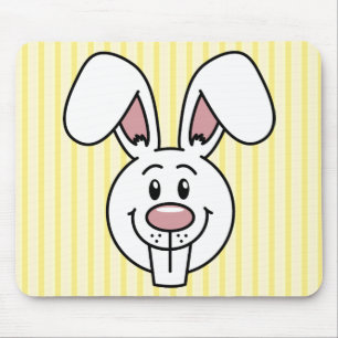Bunny (Yellow) Mousepad