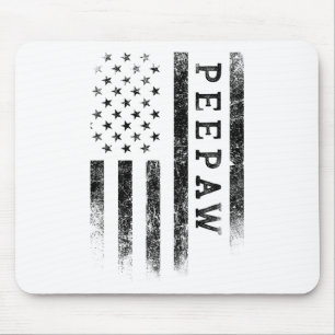 Bunnyaw Patriotic American Usa Flag Father's Day B Mouse Mat