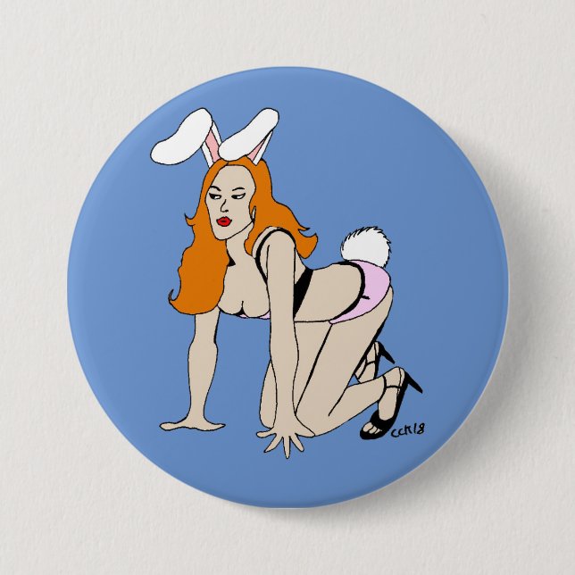 bunnygirl  button (Front)