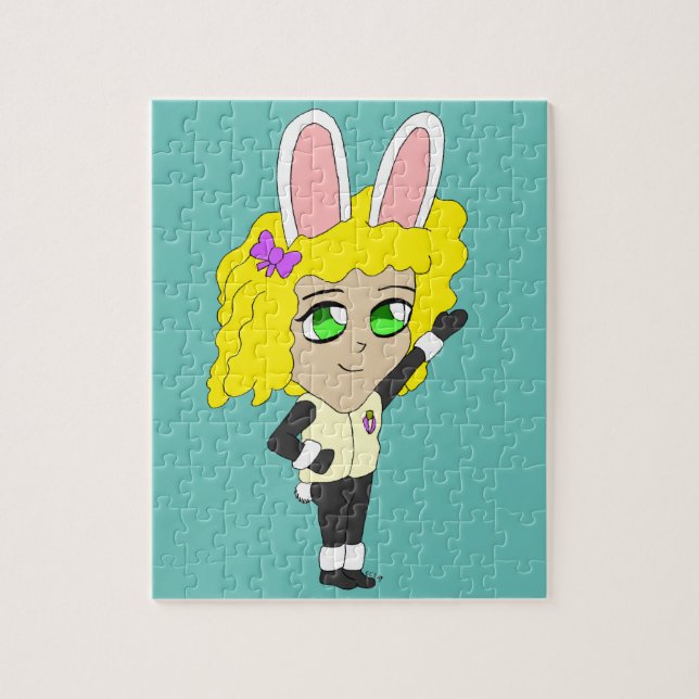 bunnygirl chibi jigsaw puzzle (Vertical)