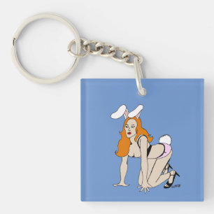 bunnygirl keychain