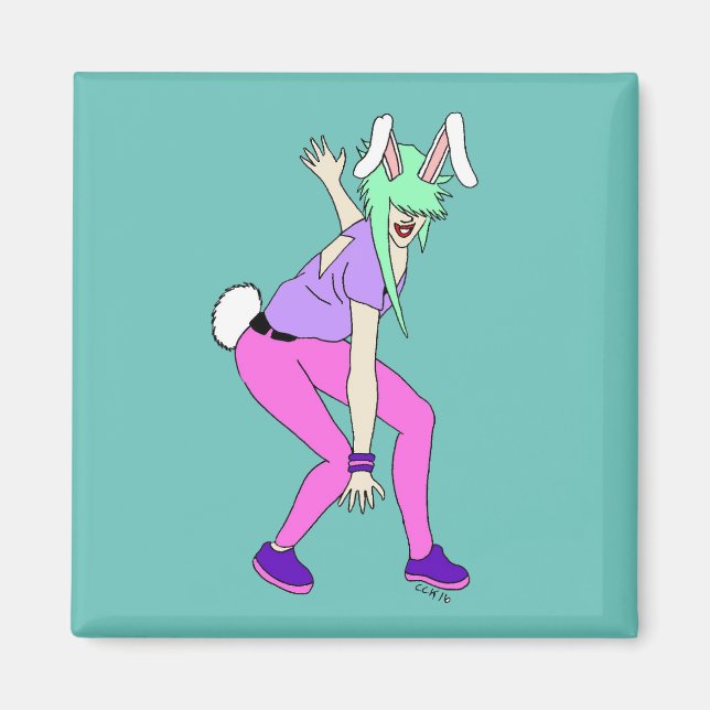 bunnygirl   magnet (Front)
