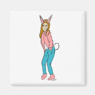 bunnygirl magnet