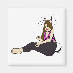 bunnygirl   magnet