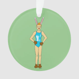 bunnygirl  ornament
