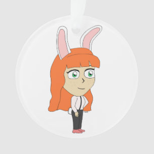 bunnygirl     ornament
