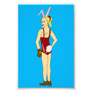 bunnygirl  photo print
