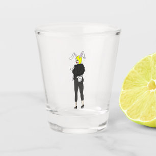 bunnygirl shot glass