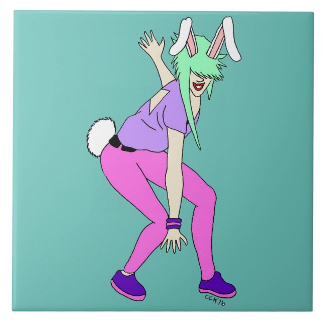 bunnygirl  tile (Front)