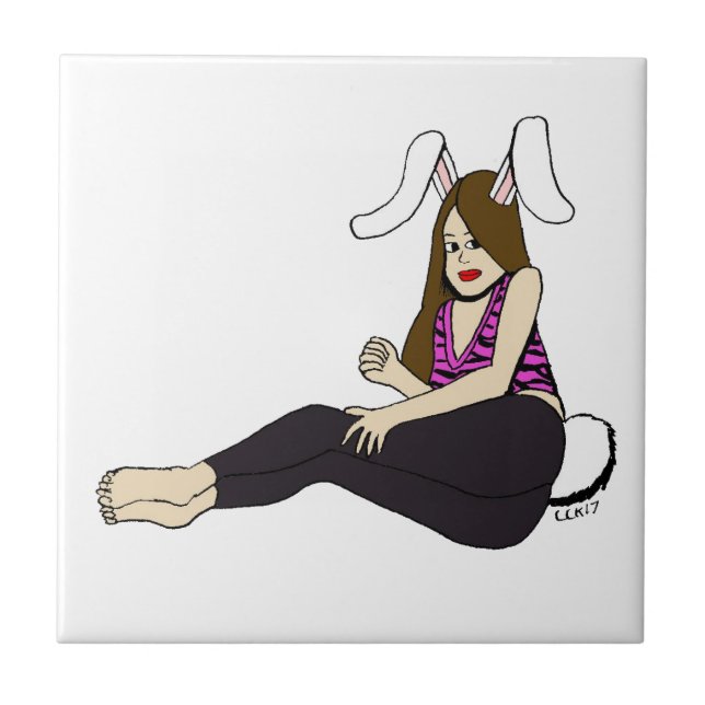bunnygirl tile (Front)