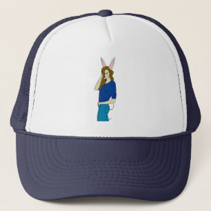 bunnygirl trucker hat
