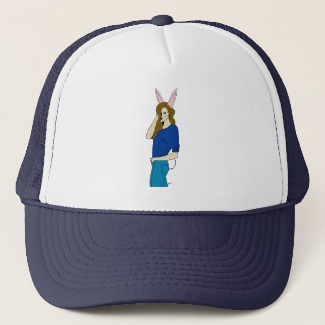 bunnygirl  trucker hat (Front)