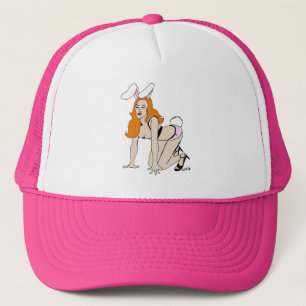 bunnygirl trucker hat