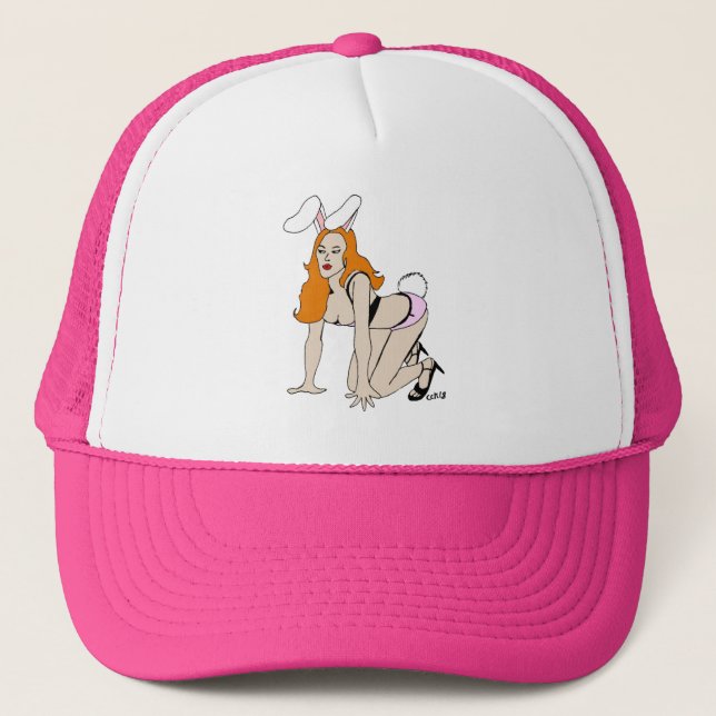 bunnygirl  trucker hat (Front)