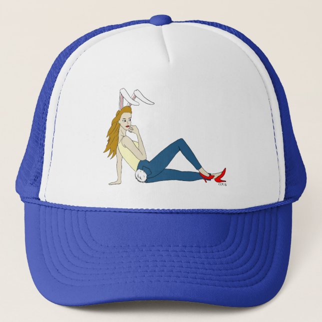 bunnygirl  trucker hat (Front)