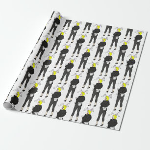 bunnygirl wrapping paper
